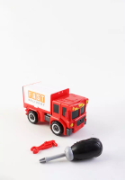 Okiedog Okiedog Diy Robo Truck Container Red - Mainan Robot Truk Anak