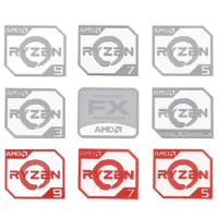 1Pcs Amd Ruilong Ryzen R9 R7 R5 R3 Vega Metal Sticker Notebook Laptop Desktop Logo Sticker