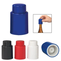 Wine Drink Vacuum Stopper, Cider Water Cap, Freshing Keeper, Bar Accessories, Wine Topper, Pumping