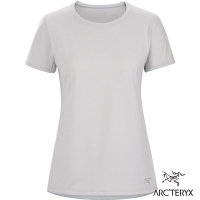 【Arcteryx 始祖鳥官方直營】女 Taema 快乾短袖圓領衫 空氣雜灰