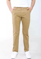 BENHILL Benhill Celana Pria Panjang Chino Pants Premium Katun Stretch Coklat 22620-22665-48801