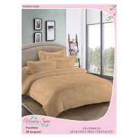 Promo!!! Sprei Polos Jacquard Emboss VR-JE9006 - 100x200, Maroon 19