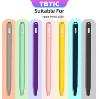 TBTIC For Apple Pencil 2nd Gen Soft Silicone Cover Protector Stylus Touch Pen Case IPad Accessories
