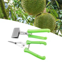 2x Durian Opener Watermelon Opener Melon Fruit Opener Peeling Smooth Durian Peel Breaking Tool for Household Cooking Grocery