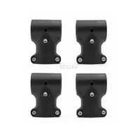 4PCS Nylon D20mm Tee Joint 20 to 20mm T-shape Tripod Tee Three-channel Fixed Connector for E416P E616P E610P E410P Frame