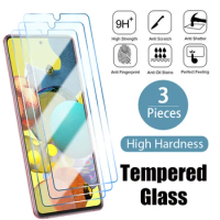 3PCS Tempered Glass For Samsung Galaxy A23 A33 A53 A73 5G M21 M31 Screen Protectors For Galaxy S21 S20 FE 5G S22 Plus Front Film