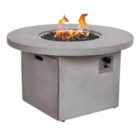 Courtyard gas grill, table, villa heating stove, outdoor grill, grill basin