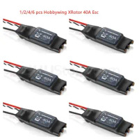 2021 NEW 1/2/4/6pcs Hobbywing XRotor 40A APAC Brushless ESC 2-6S For Believer UAV 1960mm RC mapping platform