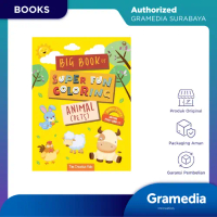 Gramedia Surabaya - Buku Big Book Of Super Fun Coloring : Animal