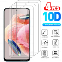 4Pcs Protective Glass For Xiaomi Redmi Note 12 Tempered Glasses Note12 Pro Plus 12 Pro Speed 12Pro Screen Protectors Cover Film