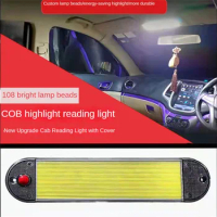 New 12-24V COB Light 16W Super Bright Cold White LED Lamp for Boat Truck Offroad Car Indoor Light Reading Bulb 12V 24V Vehicles