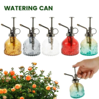 Plants Watering Can Vintage Glass Plant Mister Spray Bottle Flower Sprayer Gardening Home Sprinklers Indoor Watering Irrigation