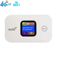 4G/5G Mobile WIFI Router 150Mbps 4G LTE Wireless Router 2100mAh Portable Pocket MiFi Modem Mobile Hotspot with Sim Card Slot