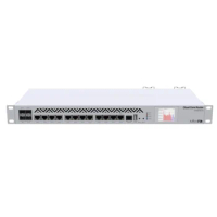 MikroTik CCR1036-12G-4S-EM Router,12xGigabit Ethernet, 4xSFP Cages, LCD, 36 cores x1.2GHz CPU, 8GB RAM