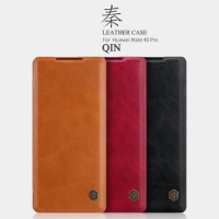 Nillkin Classic Qin Flip Leather Case For Huawei Mate 40 Pro+ / Mate 40E Pro 5G Ultra Slim Phone Protective Cover