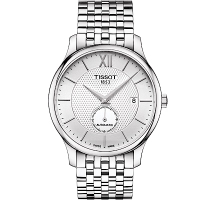 TISSOT TRADITION 小秒針機械錶(T0634281103800)