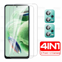 4-in-1 For Xiaomi Redmi Note 12 5G Camera Protective Glass Redmy Note12 Pro Plus 12Pro 12ProPlus Note12Pro Lens Screen Protector