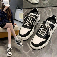 Sneakers Bertapak Tebal, untuk Wanita, Koleksi Musim Bunga, Rekaan Niche Popular Baru, Kasut Kasual,