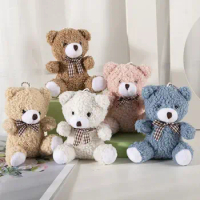 Teddy Bear Teddy Bear Plush Keychain Plush Doll Animal Bear Stuffed Animals Doll Stuffed Animals Soft Animal Bear Plush Pendant