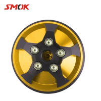 SMOK Motorcycle Accessories CNC Aluminum Engine Stator Protective Cover Set Decoration For Kawasaki Z125 Pro 2015 2016 2017