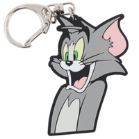 【震撼精品百貨】湯姆貓與傑利鼠 Tom and Jerry~橡膠鑰匙扣鑰匙圈-湯姆貓*01134
