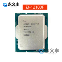 Intel Core I3-12100F i3 12100F i312100F 3.3GHz quad-core 8-thread CPU processor L3=12M 58W LGA 1700 new original