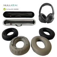 NULLKEAI Replacement Earpads For Sony WH-1000XM4 Headphones Earmuff Cover Cushion Headband