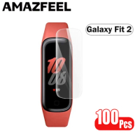 100 Packs Screen Film For Samsung Galaxy Fit 2 Protector Film Protective For Galaxy Fit2 SM-R220 Fit-e R375 Fit R370 Smartband