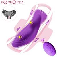 Butterfly Wearable Dildo Vibrator for Women Wireless Remote Control Vibrating Panties Sex Toys for Couple Wpmen Sex Shop