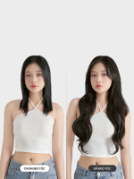 Kẹp Tóc, CAPELLI, 6 Chân, Lớp Uốn Tóc Rời Dài 40-50cm