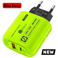 Adaptor Fast Charging Original 120W Batok Kepala Charger Dual Port USB + Type-C Compatible Untuk Hp 
