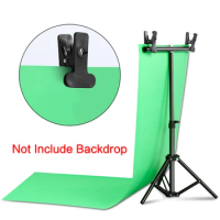T-shape Metal Backdrop Background Stand Frame Support Multiple Sizes For Photography Photo Studio Video Cromakey Green Screen