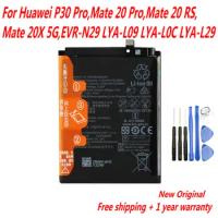 Original 4200mAh HB486486ECW Battery For Huawei P30 Pro,Mate 20 Pro,Mate 20 RS,Mate 20X 5G,EVR-N29 LYA-L09 LYA-L0C LYA-L29