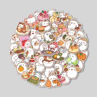 STICKER PACK FOODIE MOLANG | STICKER TUMBLR | STIKER LAPTOP KOPER HELM