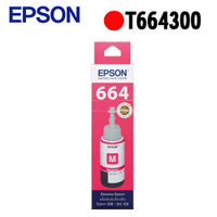 EPSON 原廠連續供墨墨瓶 T664300 (紅)