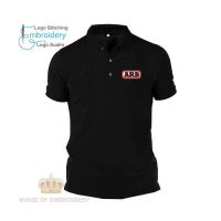 Áo Thun Baju Polo Cổ Điển, Chất Liệu MICROFIBER, Nhanh Khô, Logo Sulam, Thêu ARB CAMPER BULL CAR, Dà