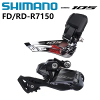 SHIMANO 105 R7100 Di2 Series R7150 Front Derailleur/Rear Derailleur 2x12s FD/RD-R7150 For R7170 Groupset Road Bike Original