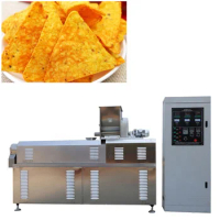 Inflatable Paintball Machine To Make Nachos Chips Pellets Frying Factory Nachos Snack Food Extruder