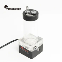 FREEZEMOD AIO Water Pump and Tank Integrated 24V Voltage Flow 480LFor PC Case Chassis Water Cooling System Construction