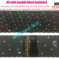 New US Backlit Keyboard For Acer Swift 1 SF114-32 SF114-33 SF114-34 SF114-32-P30S SF114-32-C91M laptop