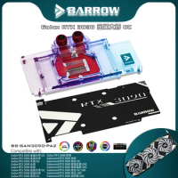 Barrow RTX 3080Ti Water Block For GALAX &amp; GAINWARD RTX 3080 3090 GPU Watercooler 5V ARGB AURA SYNC BS-GAM3090-PA2