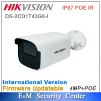 Wholesale Original Hikvision DS-2CD1T43G0-I 4MP Fixed Bullet Network Security IR CCTV POE IP Camera
