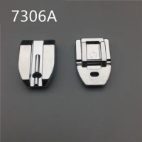 7306A Invisible Zipper Presser Foot Fit All Low Shank Snap On Domestic Sewing Machine Singer,Brother,Babylock,Janome XC1947002
