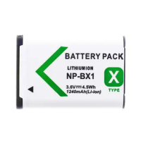 NP-BX1 Battery for Sony Cybershot DSC-RX100M7 (RX100 VII) RX100M6 VI