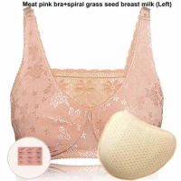 Yuei Imay - Women's Daily Pocket Mastectomy Bra+Spiral Grass Seed Breast Set