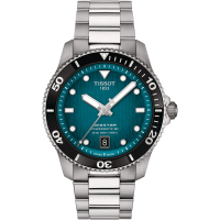 【TISSOT 天梭】Seastar 1000海星300米潛水錶 機械錶 中性錶-40mm(T1208071109100)