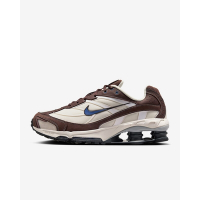 NIKE 耐吉 復古 回彈緩震 皮革 男休閒鞋-灰白棕 SHOX RIDE 2-HV6349200