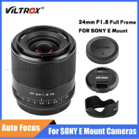 Viltrox 24mm F1.8 Auto Focus Full Frame Lens Wide Angle Prime Large Aperture Portrait for Sony E Mount Camera A9II A7IV A6600