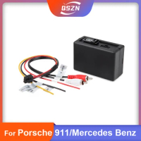 For Porsche 911/Cayenne For Mercedes Benz/ML/GLR/SLK W164/W251 AUX Car Optical Fiber Decoder Box Amp