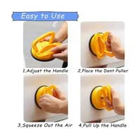Dent Puller,Car Dent Puller,3 Pack Dent Removal Kit Handle Lifter,Powerful Car Dent Remover,Suction Cup Dent Puller
